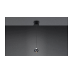 MUSTERRING - CANNON PENDEL - SORT - JUSTERBAR LED LYS - STÆRK PRIS